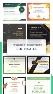 e-certificate maker iphone resimleri 4