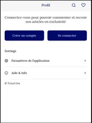 tchad one iPad Captures Décran 3