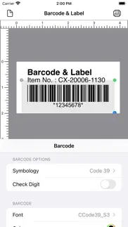 barcode & label iphone images 3