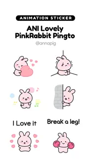 ani lovely pinkrabbit pingto iphone images 1