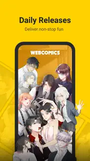 webcomics - webtoon, manga iphone bildschirmfoto 2