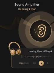hearing amplifier- clear sound iPad Captures Décran 2