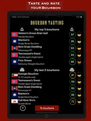 bourbon tasting ipad capturas de pantalla 1