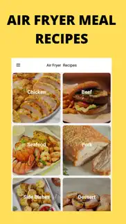 air fryer meal recipes app iphone images 1