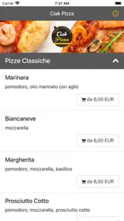 ciak pizza iPhone Captures Décran 1