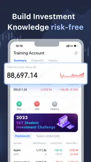 stock market simulator virtual iphone images 1