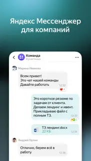 Яндекс Мессенджер айфон картинки 1