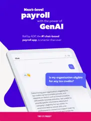 roll by adp – easy payroll app ipad images 2