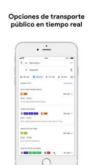 google maps - rutas y comida iphone capturas de pantalla 1