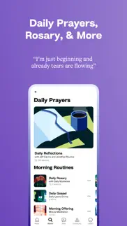 hallow: prayer & meditation iphone images 3