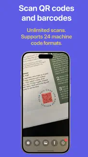 ape code scanner - qr, barcode iPhone Captures Décran 1