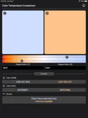 color temperature comparison ipad images 4
