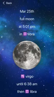 full moon phase iPhone Captures Décran 4