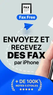 fax free・scanner de documents iPhone Captures Décran 1