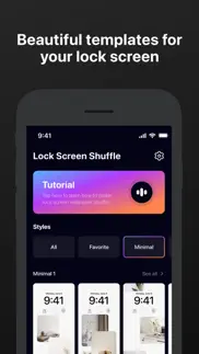 lock screen shuffle iphone resimleri 3