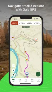 gaia gps: mobile trail maps iphone images 2