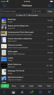 fileviewer usb for iphone iphone capturas de pantalla 1