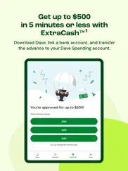dave - banking & cash advance ipad images 2