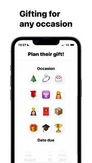 giftist - gift list planner iphone images 2