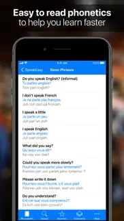 speakeasy french phrasebook iphone resimleri 2