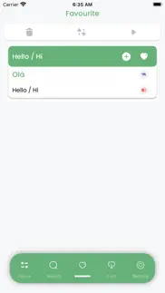 learn portuguese - phrasebook iphone images 4
