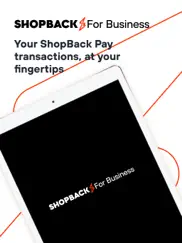 shopback for business - staff ipad bildschirmfoto 1