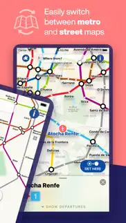 madrid metro - map and routes iphone bildschirmfoto 2