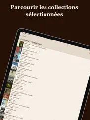 littérature audio iPad Captures Décran 2