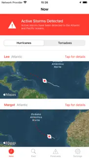 my hurricane tracker pro iphone resimleri 4