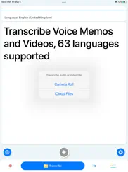 live transcribe dictation text ipad images 4