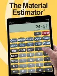 material estimator calculator ipad resimleri 1