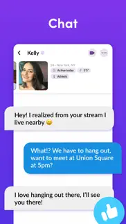 meetme - meet, chat & go live iphone images 4