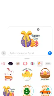 easter holiday wish stickers iPhone Captures Décran 4