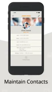 contaqs - the contact manager iphone capturas de pantalla 3