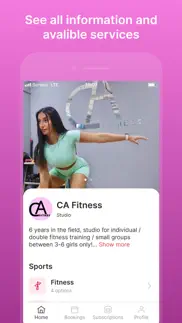 ca fitness iPhone Captures Décran 1