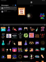 happy new year with stickers ipad images 2