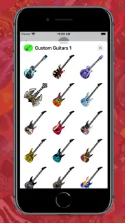 custom guitars 1 stickers iphone images 3