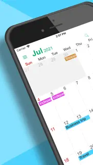 einfacher kalender - simplecal iphone bildschirmfoto 1