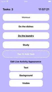 tasks - create live activities iphone resimleri 3