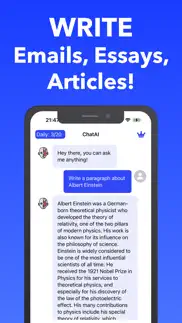 chat ai chatbot assistant pro iphone resimleri 4