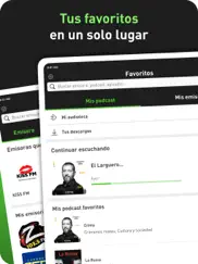 radio.es - radio y podcast ipad capturas de pantalla 4