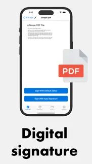 sign a document pdf editor iphone capturas de pantalla 2
