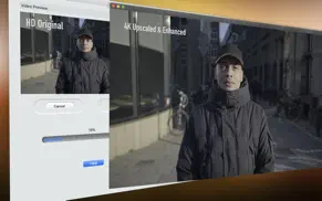 hd to 4k video upscaler iphone capturas de pantalla 2