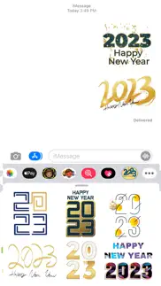 good new year 2023 stickers iphone images 3