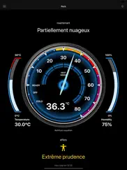 indice de chaleur iPad Captures Décran 3