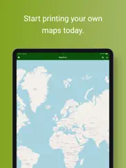 mapprint - print your world ipad images 4