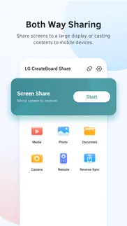lg createboard share iphone capturas de pantalla 1