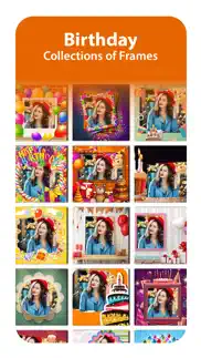 birthday cake photo frames iphone images 3