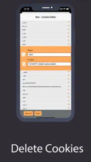 bee - cookie editor for safari iphone capturas de pantalla 2