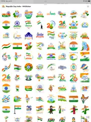 republic day india - wasticker ipad images 3